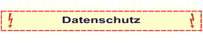 Datenschutz