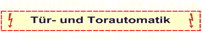 Tr- und Torautomatik